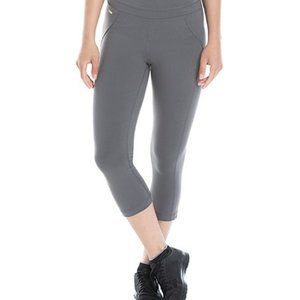 Lole Lively Grey Charcoal Capri Leggings Size XS